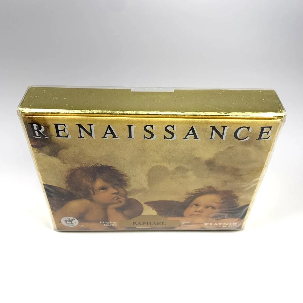 Vintage Platnik 2278 Renaissance Raphael Playing Cards Brand New Sealed Box